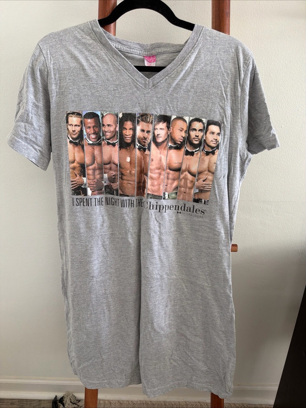 Vintage 90s Chippendales Las Vegas sleep dress